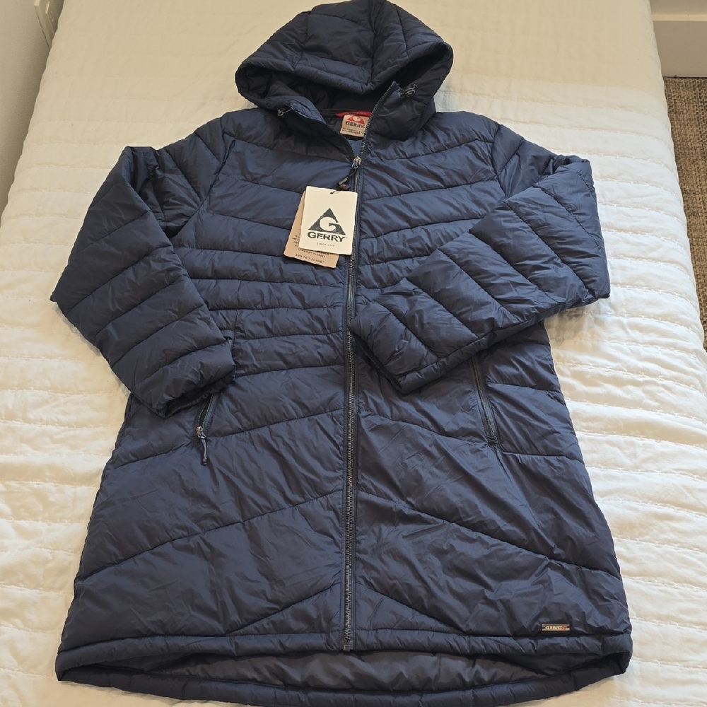 Gerry Dark Blue Quilted Jacket